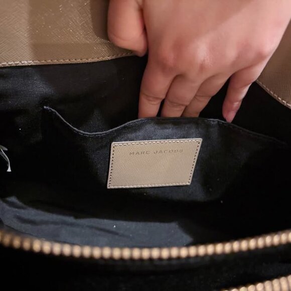 (BRAND NEW) MARC JACOBS Big Shot Color Block Saffiano Leather Satchel - Picture 6 of 10